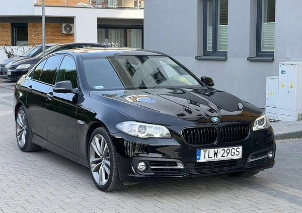 BMW Seria 5 cena 89400 przebieg: 74300, rok produkcji 2016 z Kielce małe 631